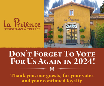 Vote for Us: Best Romantic Restaurant!